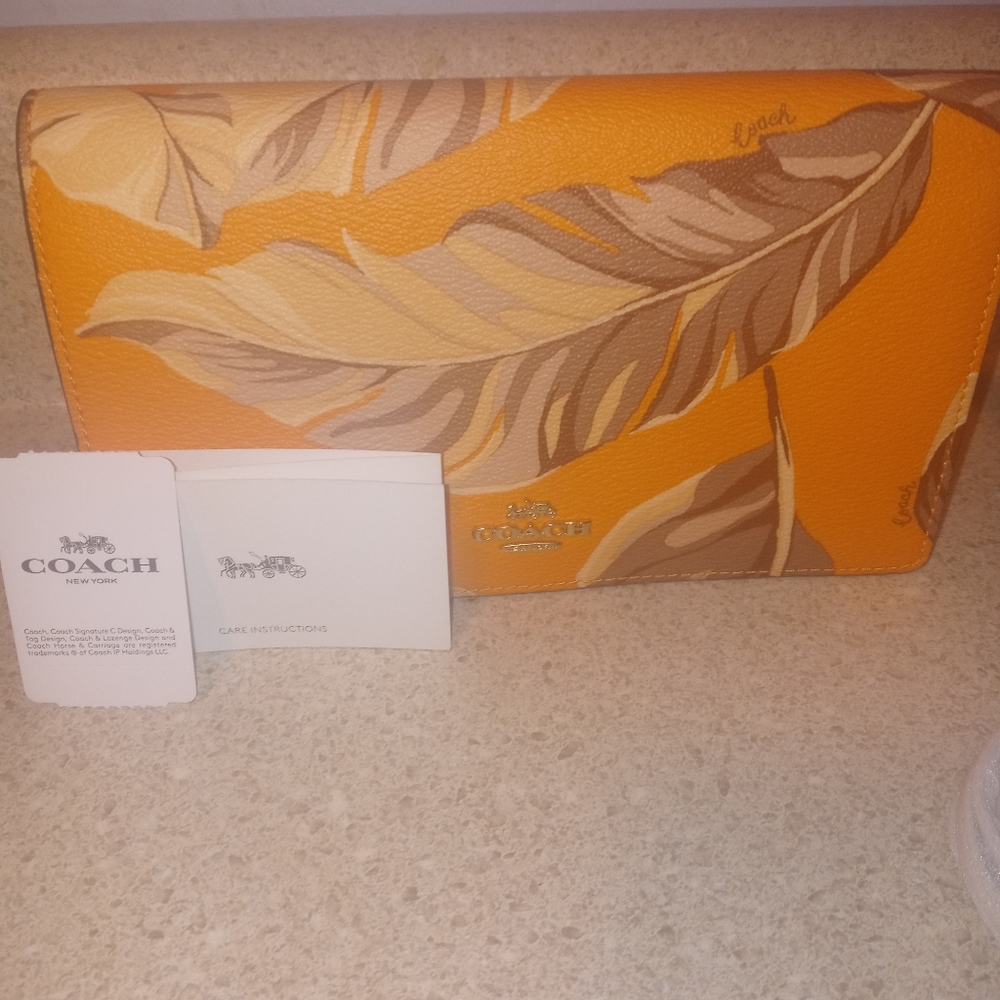 Brand new NEVER WORN Coach For Print CrossBody